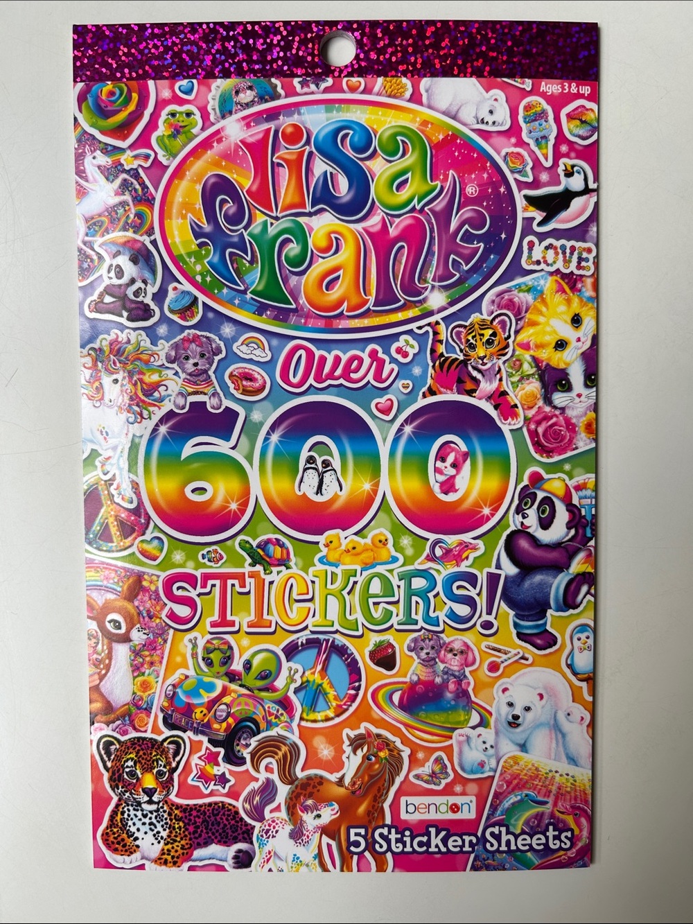 NWT LISA FRANK sticker pad